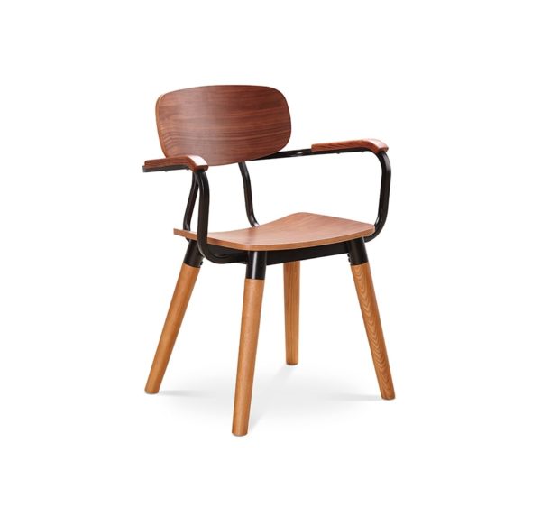 Brown wooden chair